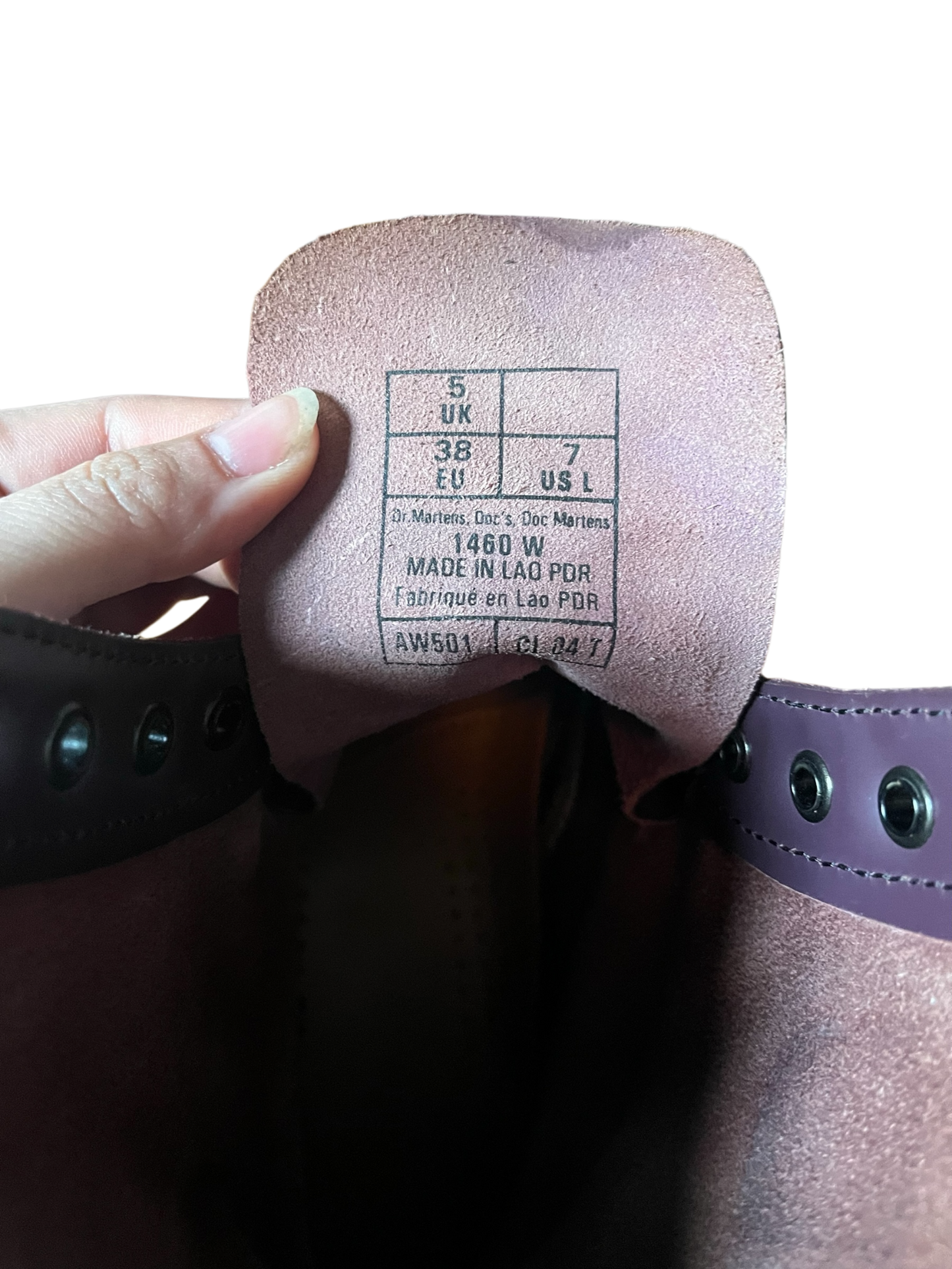 Dr. Martens 1460W Smooth purple