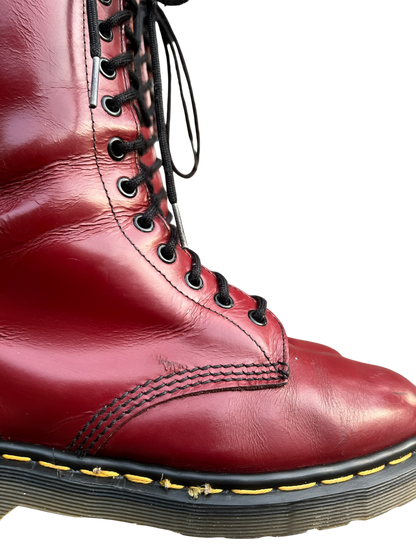 Dr. Martens 1914 MIE Mid calf cherry red
