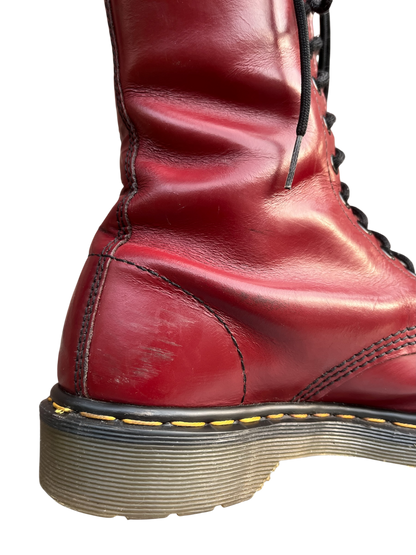 Dr. Martens 1914 MIE Mid calf cherry red