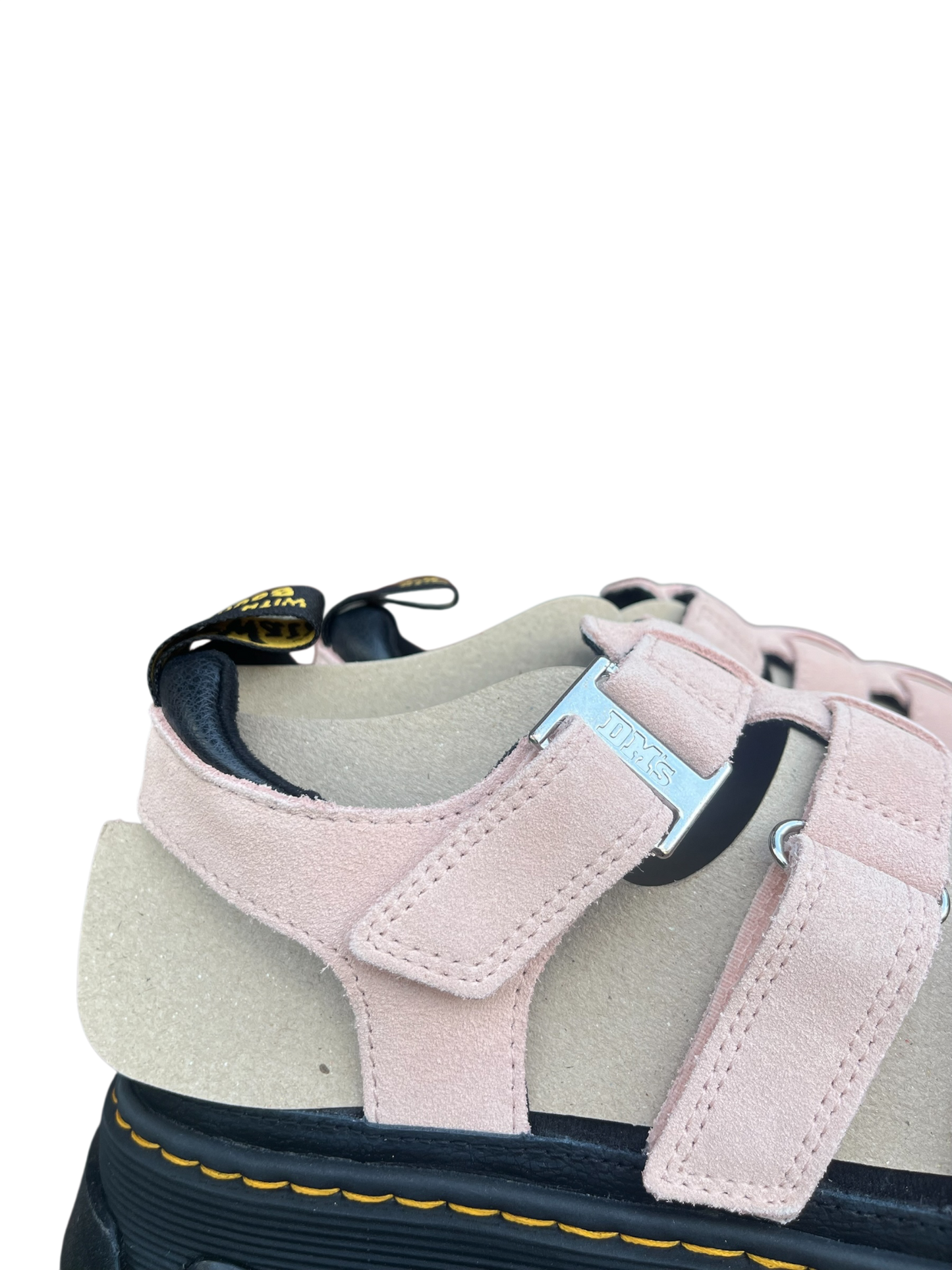 Dr. Martens Mattison 3S Platform Sandals - Powder pink