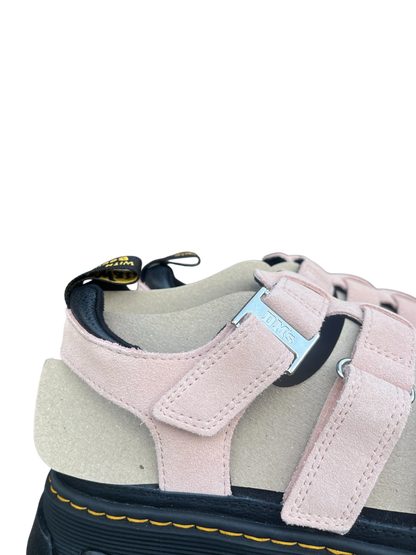 Dr. Martens Mattison 3S Platform Sandals - Powder pink