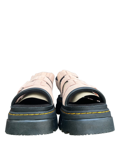 Dr. Martens Mattison 3S Platform Sandals - Powder pink