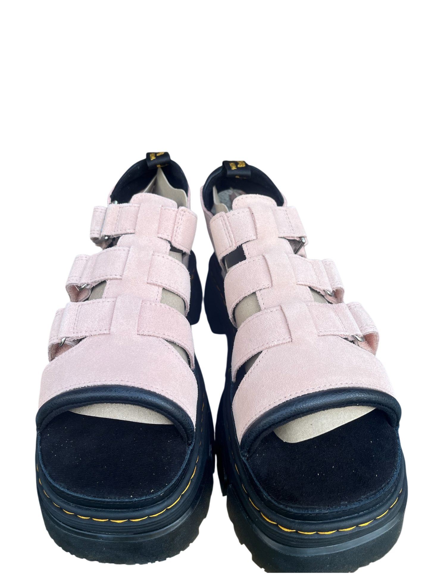 Dr. Martens Mattison 3S Platform Sandals - Powder pink