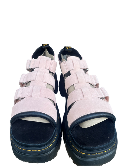 Dr. Martens Mattison 3S Platform Sandals - Powder pink