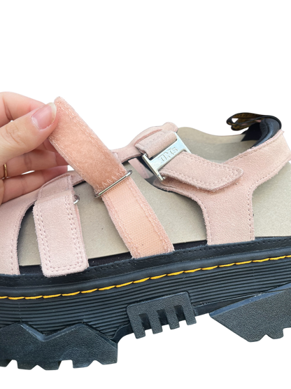 Dr. Martens Mattison 3S Platform Sandals - Powder pink