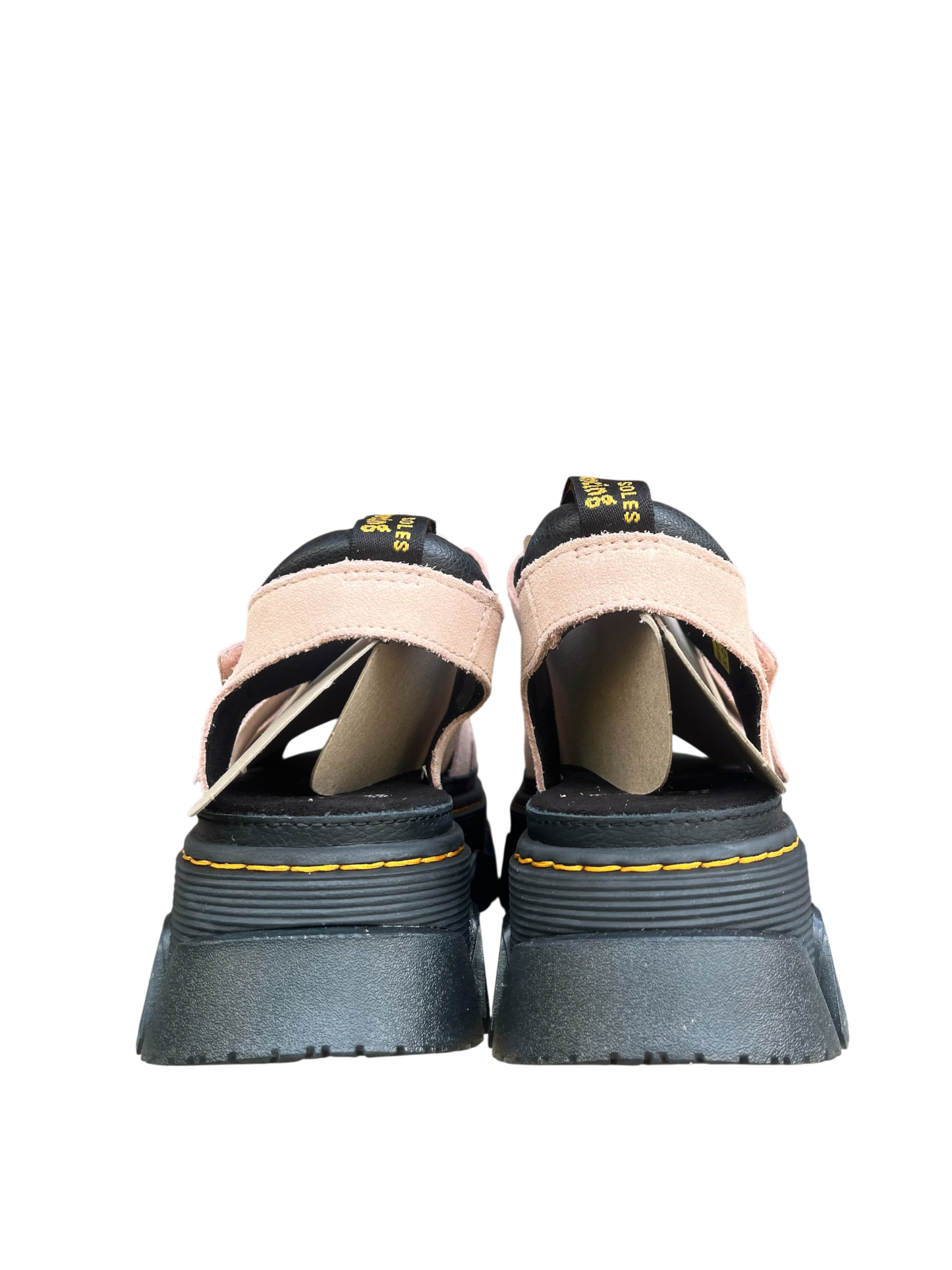 Dr. Martens Mattison 3S Platform Sandals - Powder pink