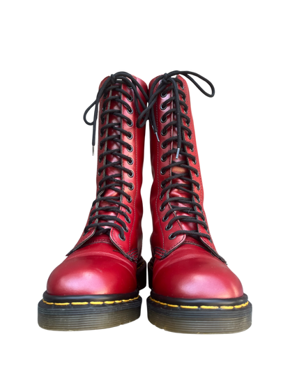 Dr. Martens 1914 MIE Mid calf cherry red