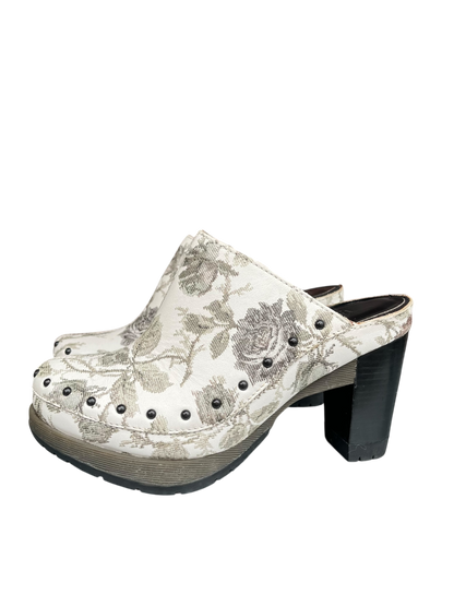 Dr. Martens Una flower clogs