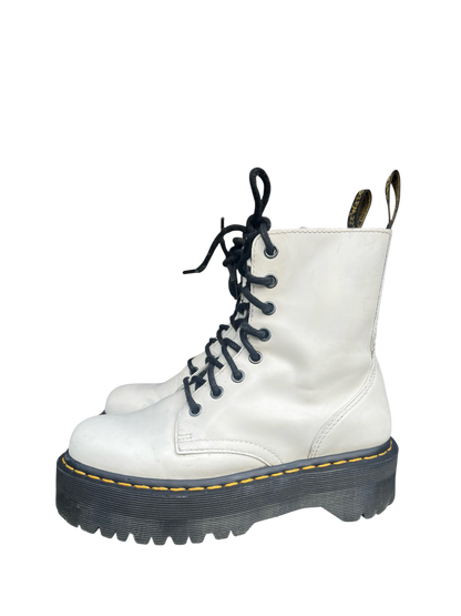 Dr. Martens Jadon platform wit