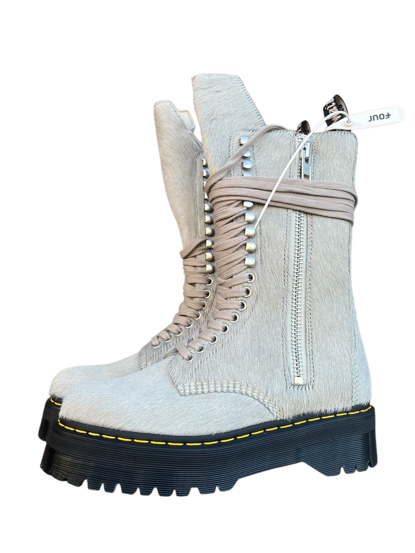 Dr. Martens 1918 Rick Owens hair-on