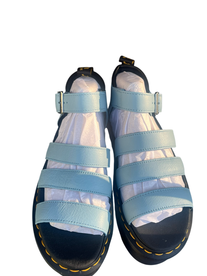 Dr. Martens Blaire Quad platform sandals - Card blue