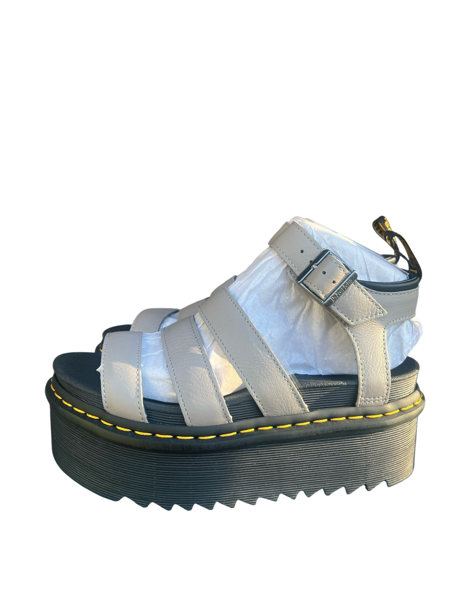 Dr. Martens Blaire Quad platform sandals - Zinc grey