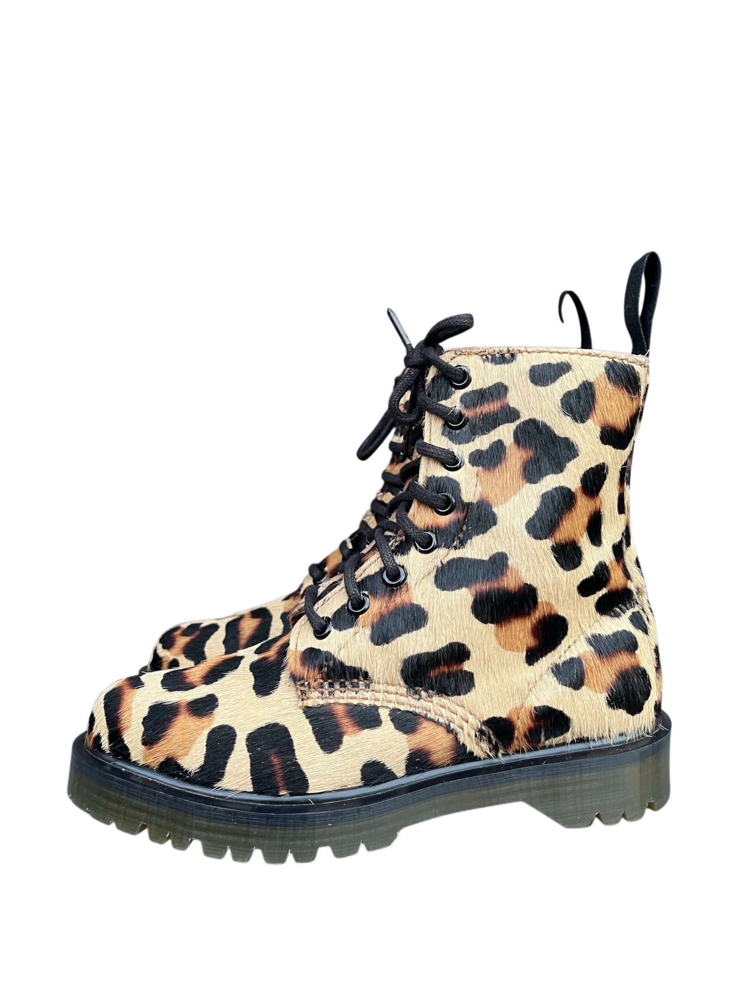 Dr. Martens Pascal Leopardo hair on
