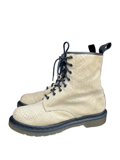 Dr. Martens 1460 Ivory suède snakeskin