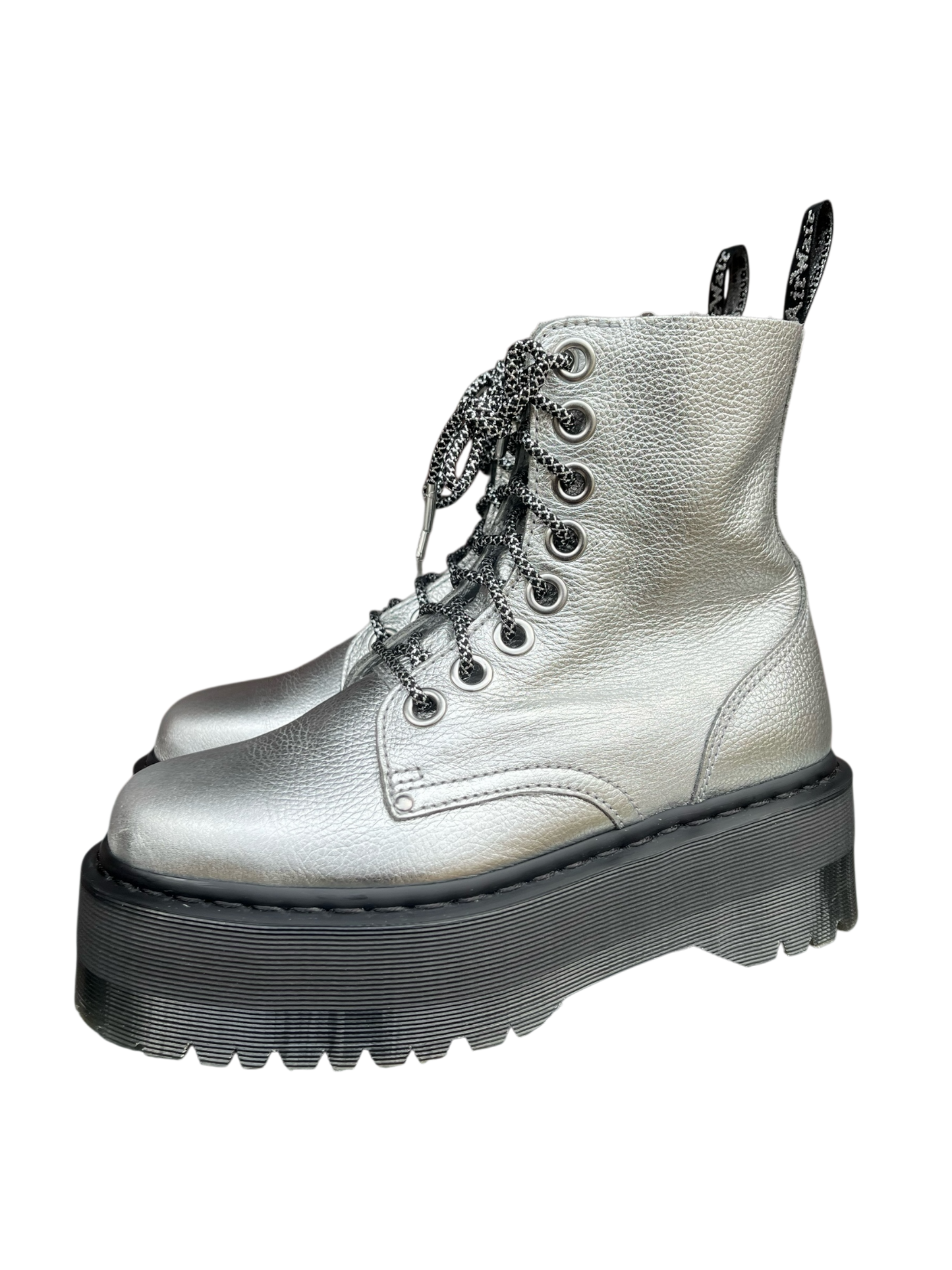Dr. Martens Jadon Max silver metallic