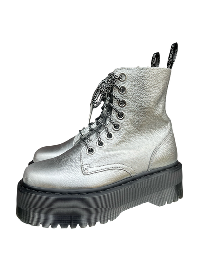 Dr. Martens Jadon Max silver metallic