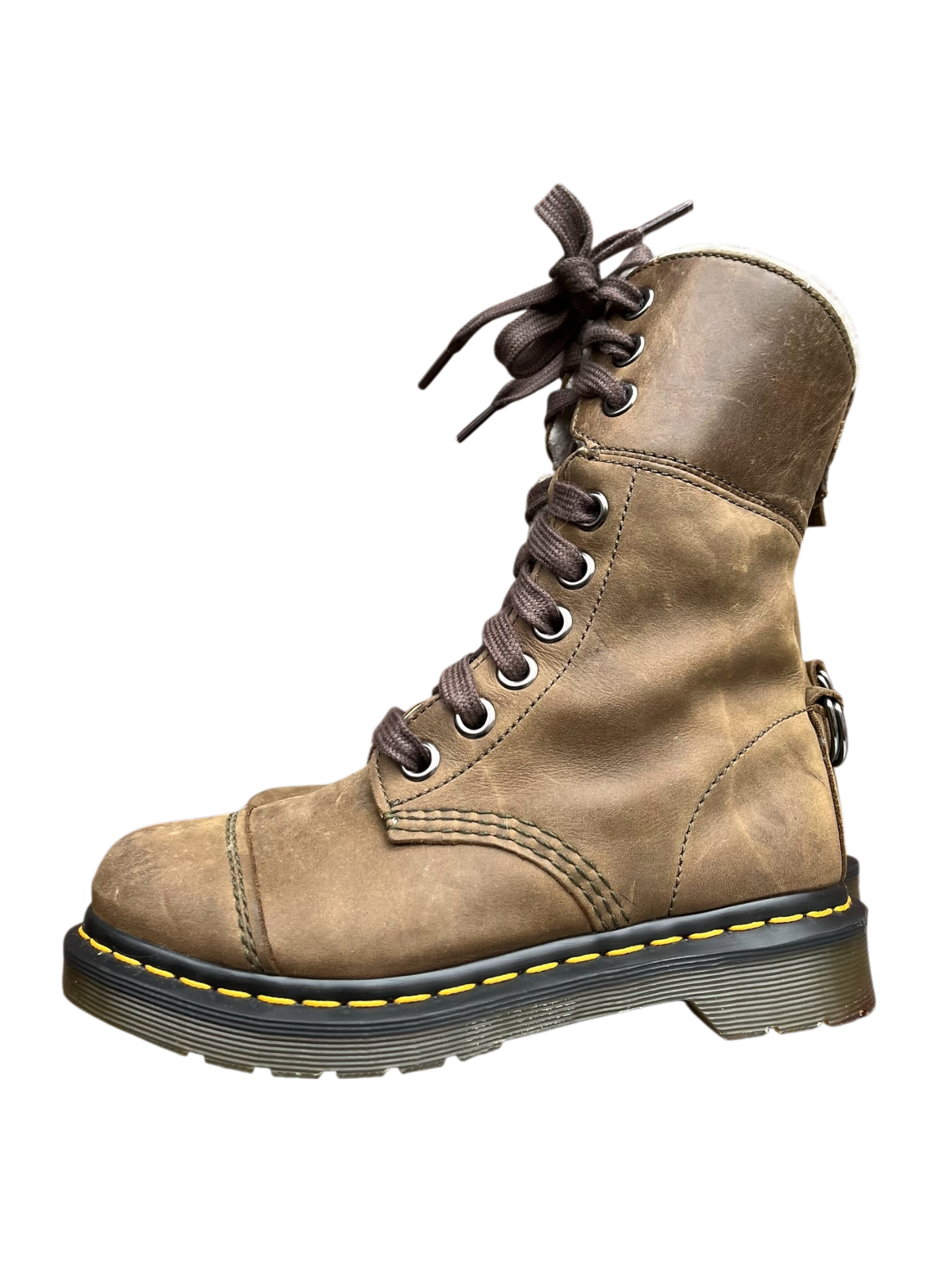 Dr. Martens Aimilita fur lined khaki