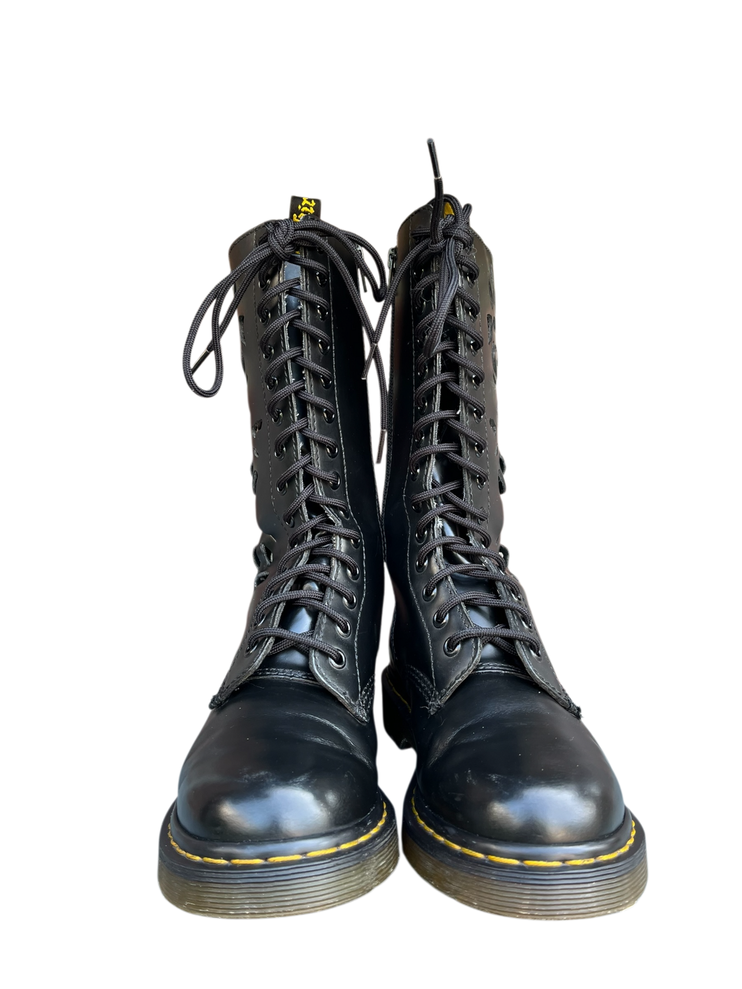 Dr. Martens Rosie cut-out mid calf boots