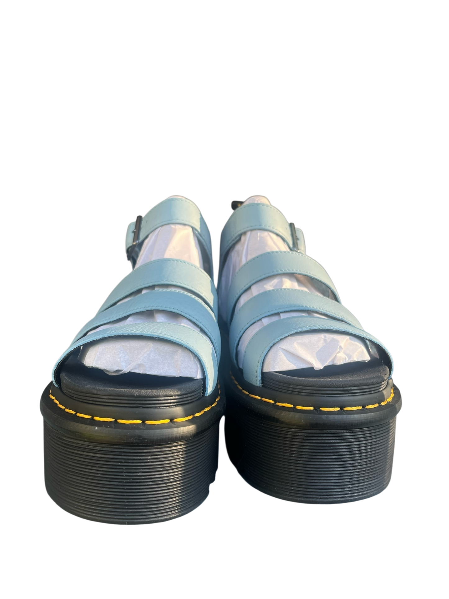 Dr. Martens Blaire Quad platform sandals - Card blue