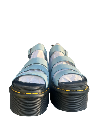 Dr. Martens Blaire Quad platform sandals - Card blue