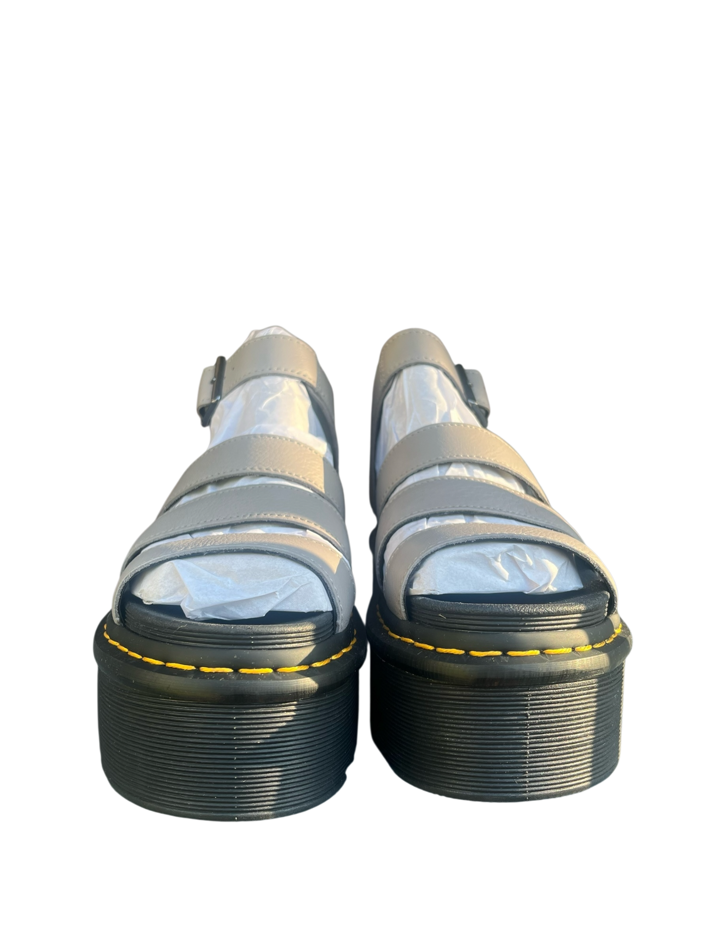 Dr. Martens Blaire Quad platform sandals - Zinc grey