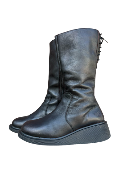 Dr. Martens 3A34 MIE Mid calf wedge sole