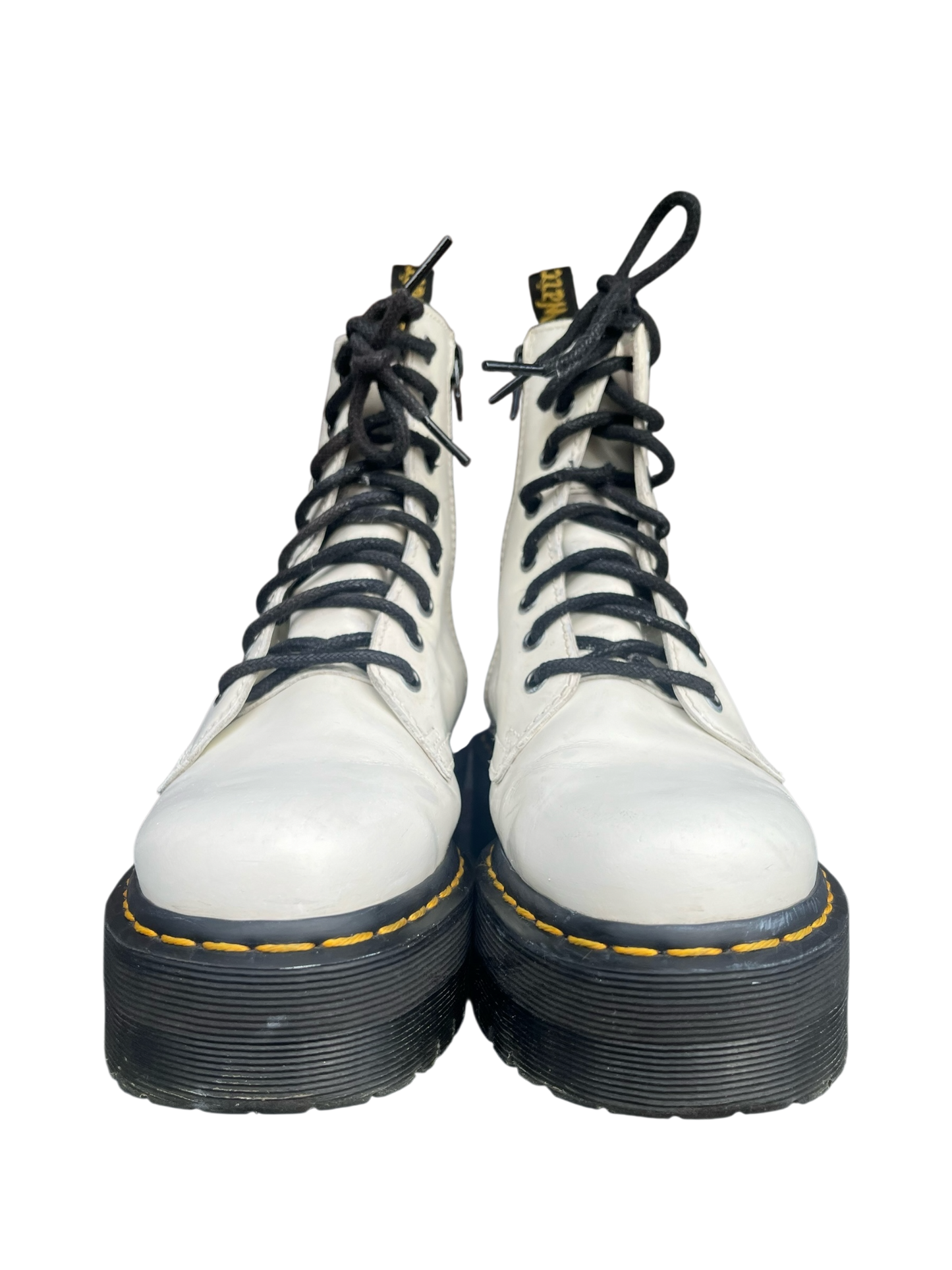 Dr. Martens Jadon platform wit