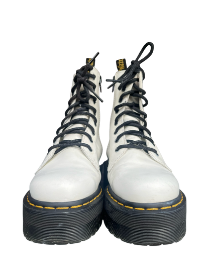 Dr. Martens Jadon platform wit