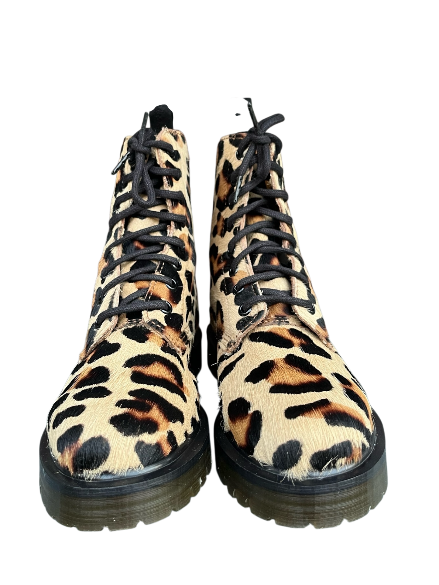 Dr. Martens Pascal Leopardo hair on