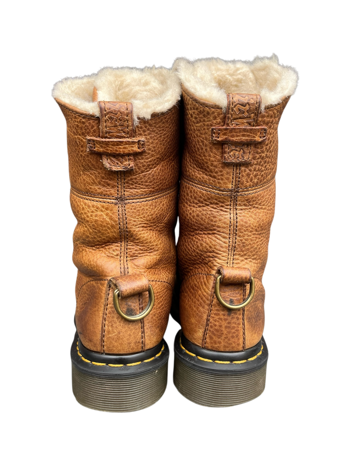 Dr. Martens Aimilita Grizzly fur lined