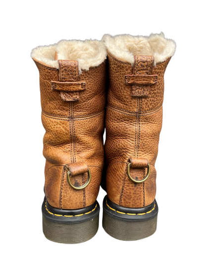 Dr. Martens Aimilita Grizzly fur lined