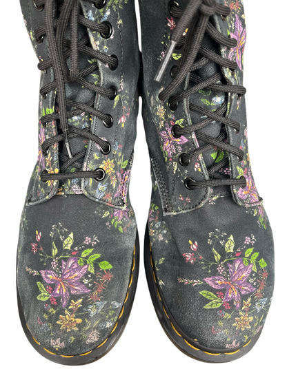 Dr. Martens Castel Floral canvas