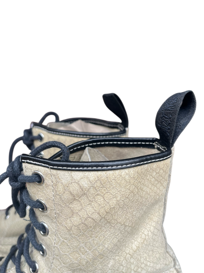 Dr. Martens 1460 Ivory suède snakeskin