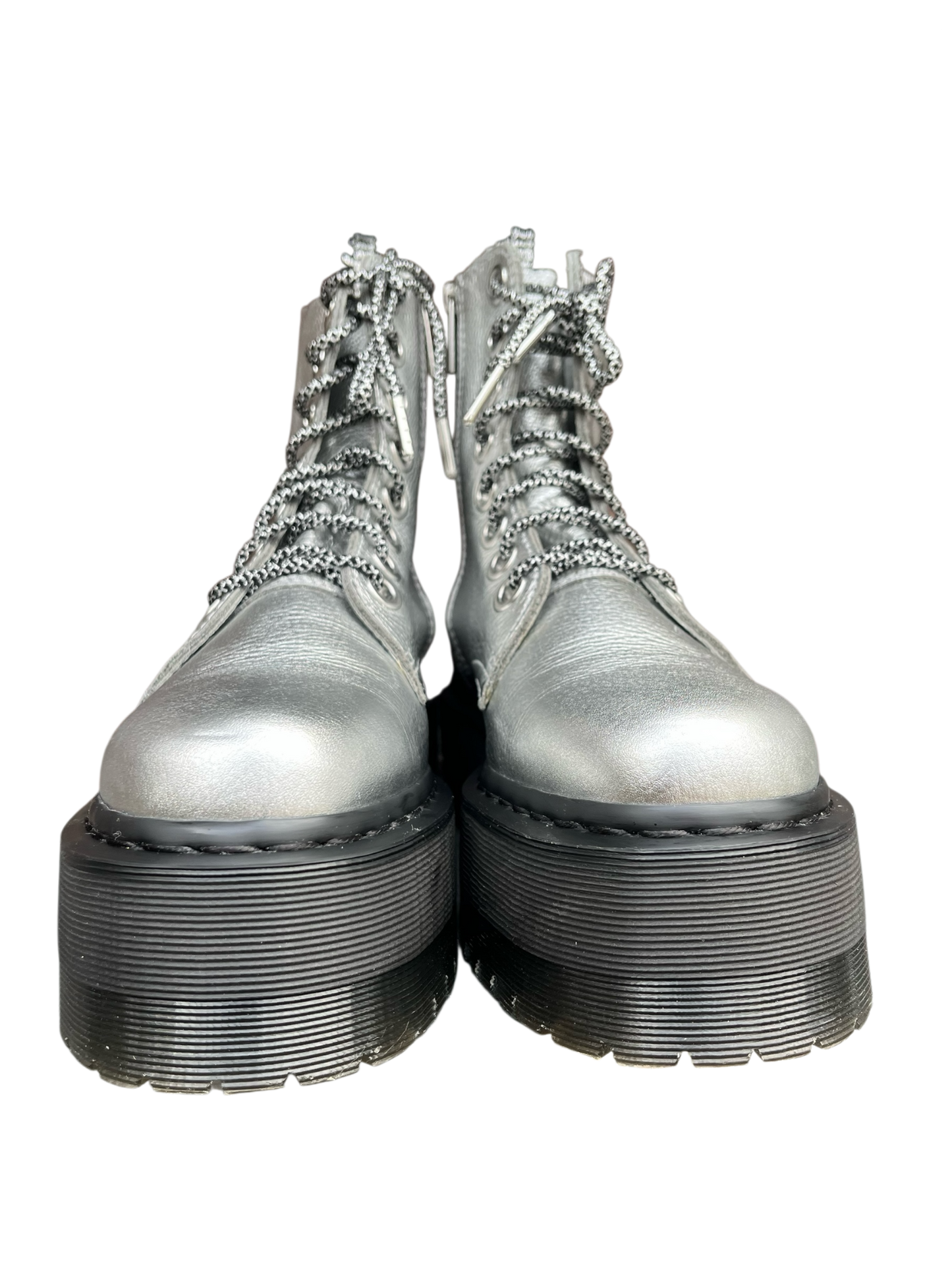 Dr. Martens Jadon Max silver metallic