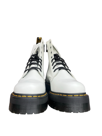 Dr. Martens Jadon platform wit