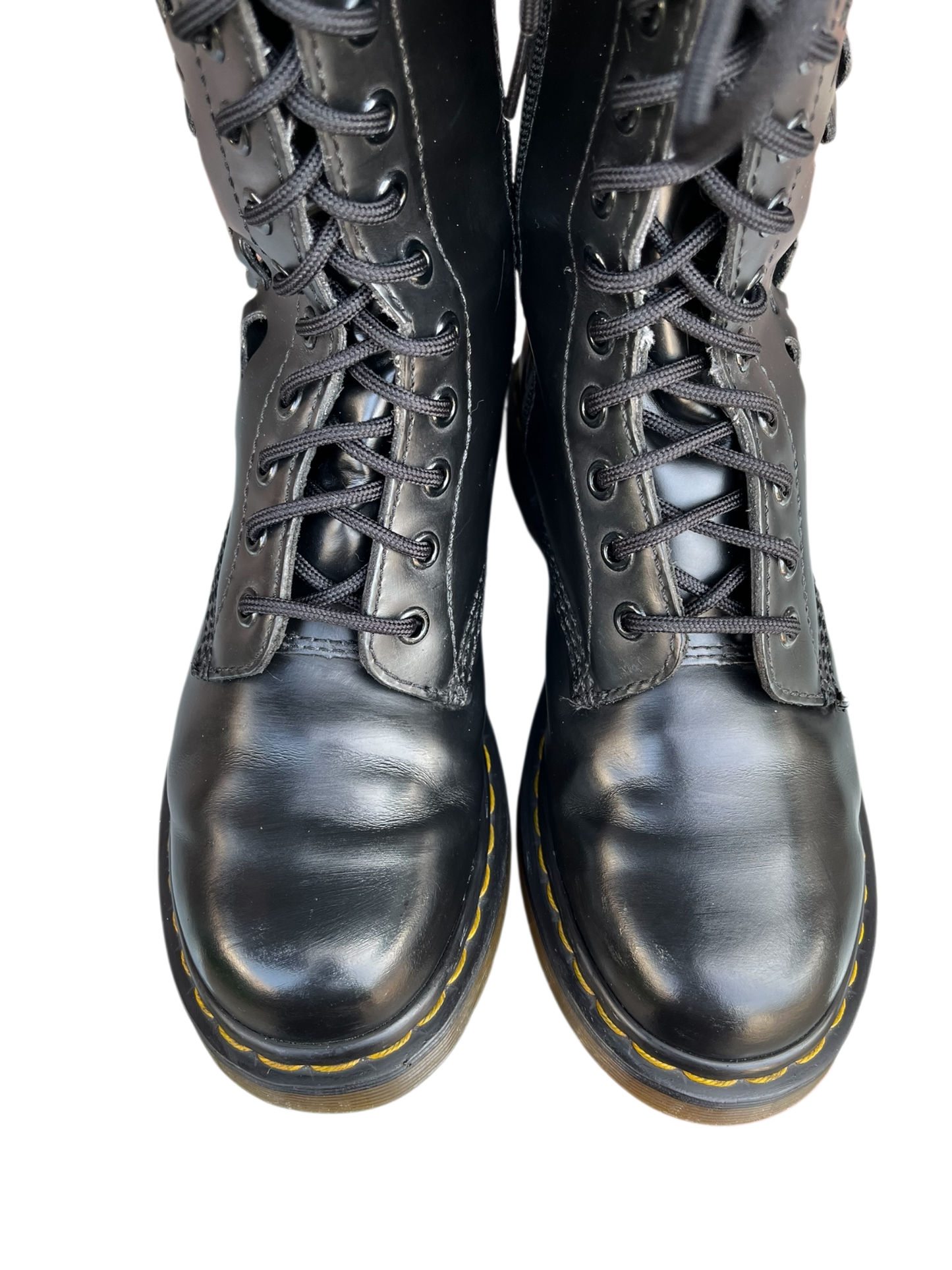 Dr. Martens Rosie cut-out mid calf boots