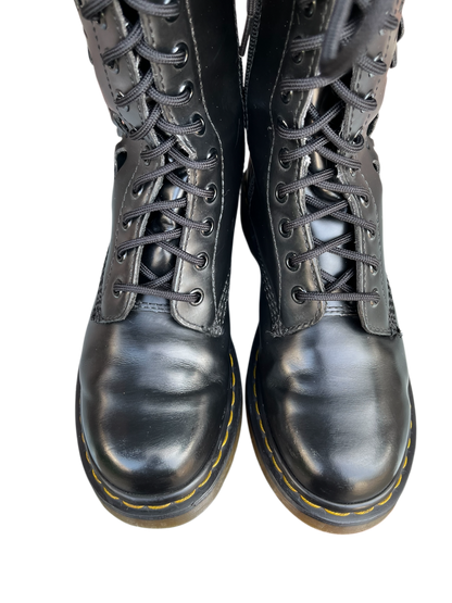 Dr. Martens Rosie cut-out mid calf boots