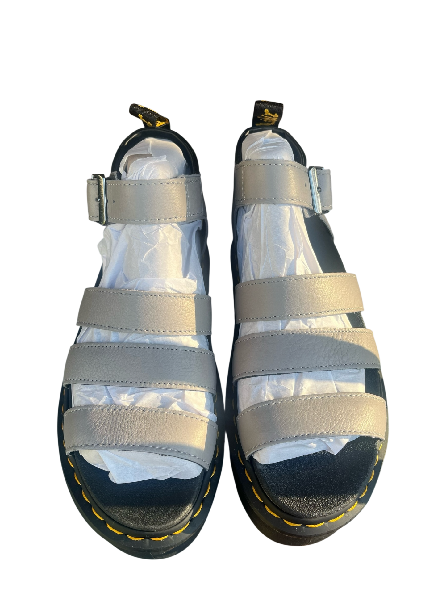Dr. Martens Blaire Quad platform sandals - Zinc grey