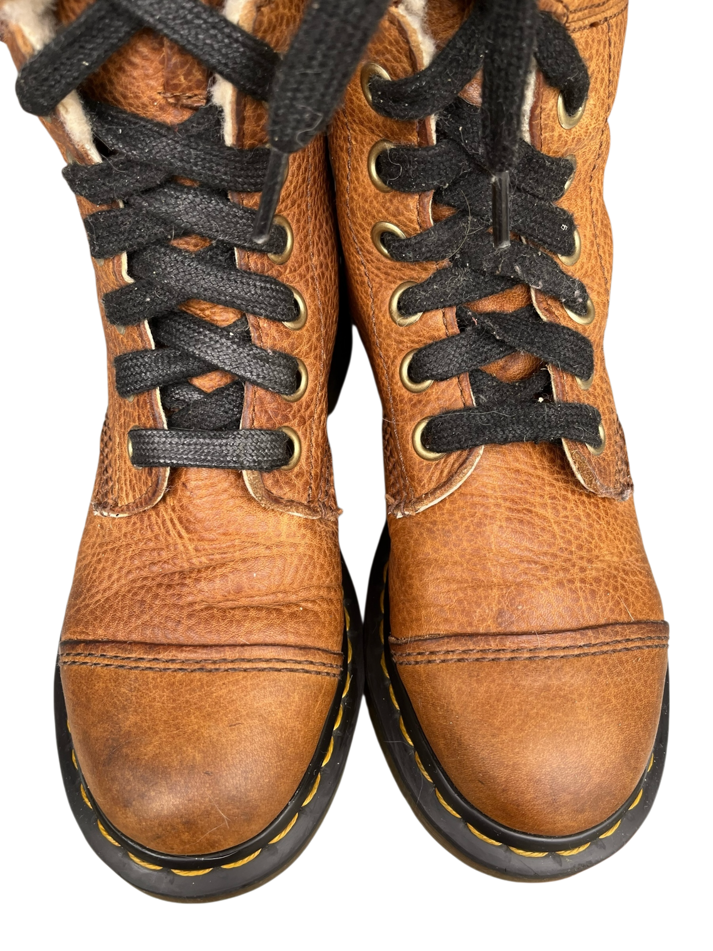 Dr. Martens Aimilita Grizzly fur lined