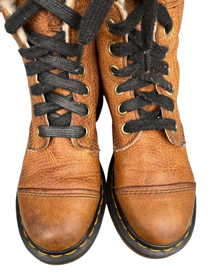 Dr. Martens Aimilita Grizzly fur lined