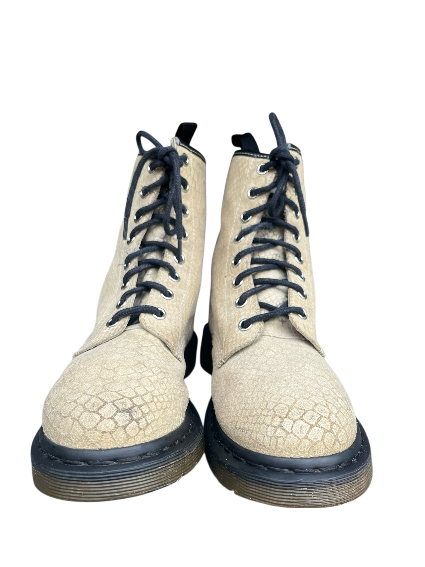 Dr. Martens 1460 Ivory suède snakeskin