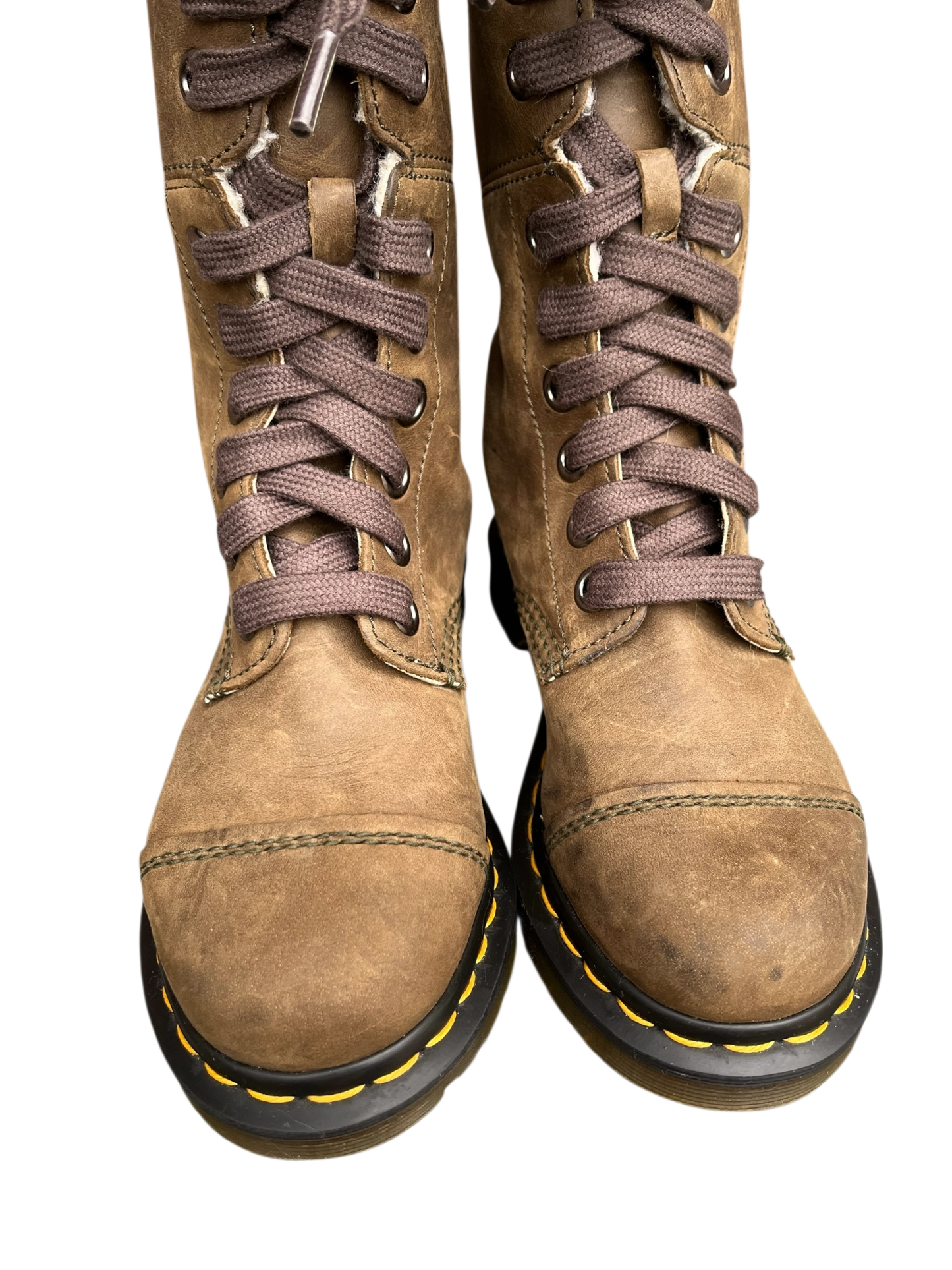 Dr. Martens Aimilita fur lined khaki