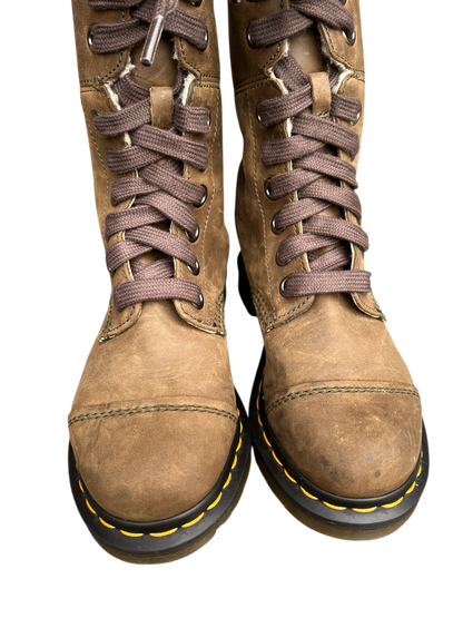 Dr. Martens Aimilita fur lined khaki