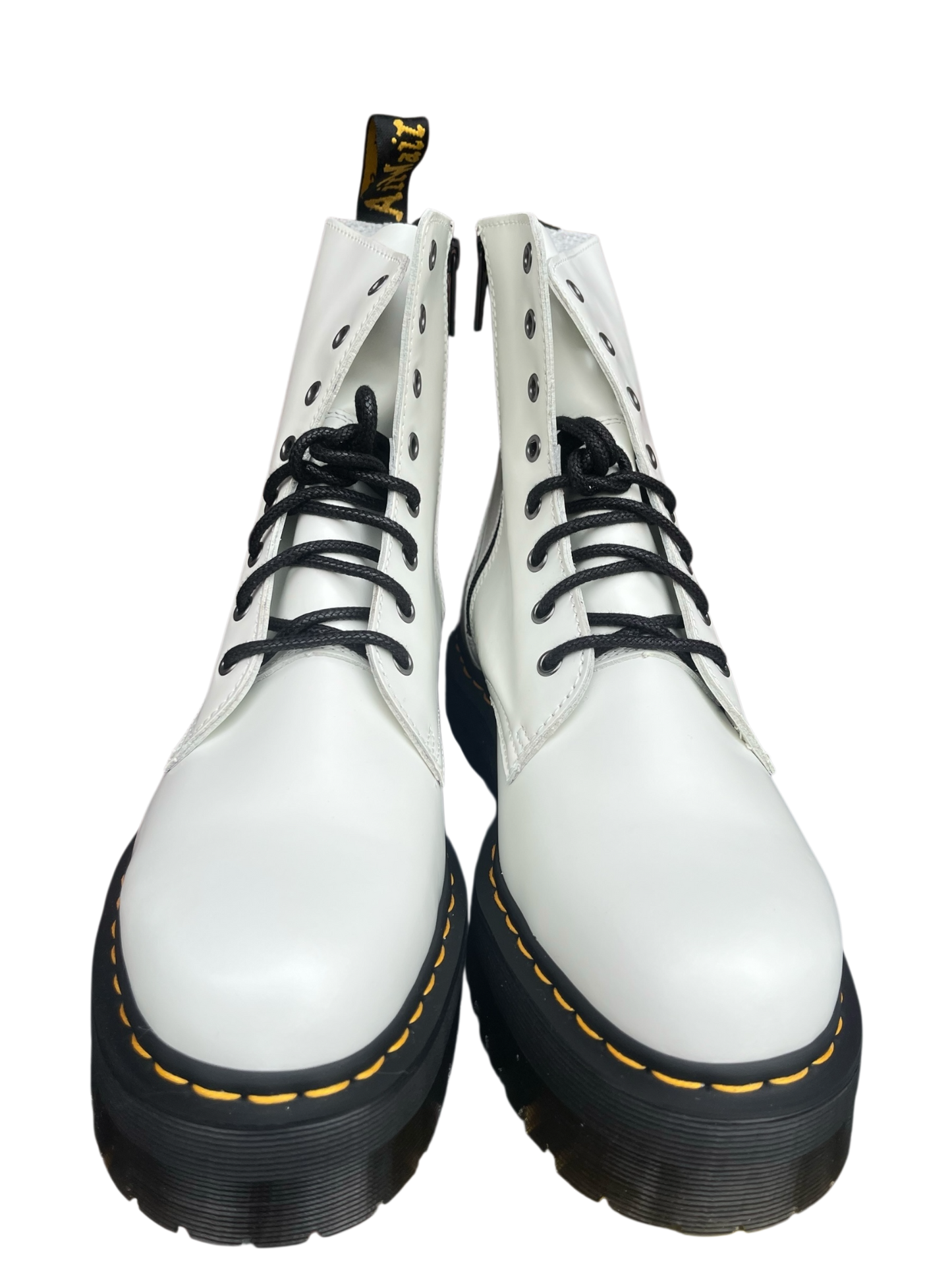 Dr. Martens Jadon platform wit