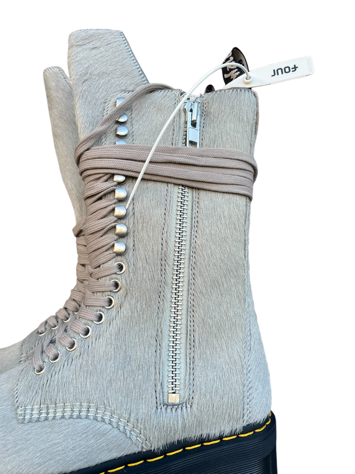 Dr. Martens 1918 Rick Owens hair-on