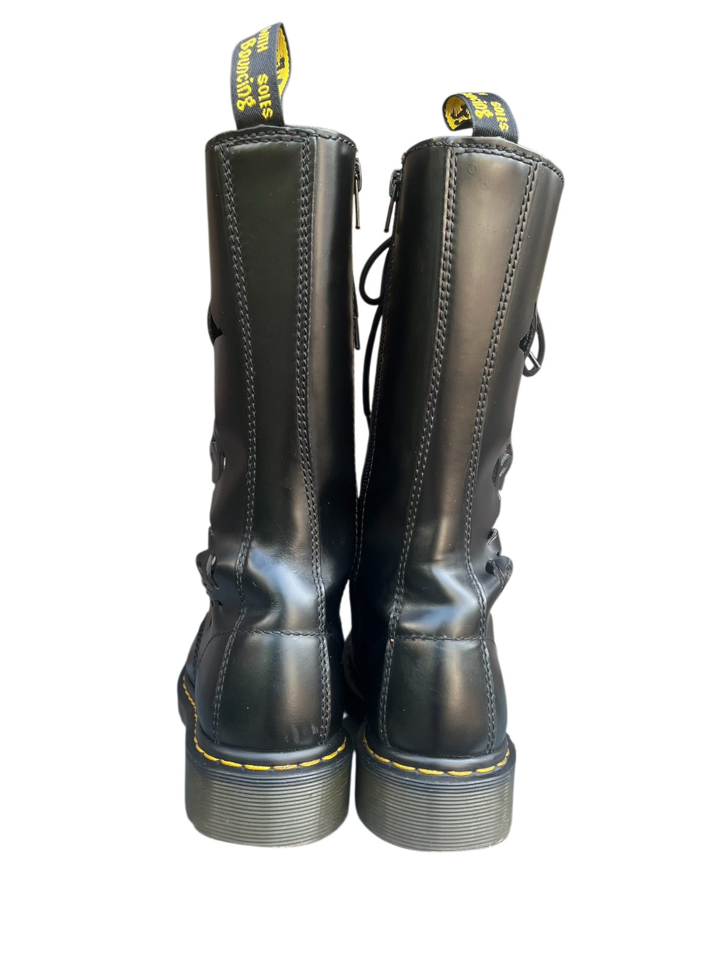 Dr. Martens Rosie cut-out mid calf boots