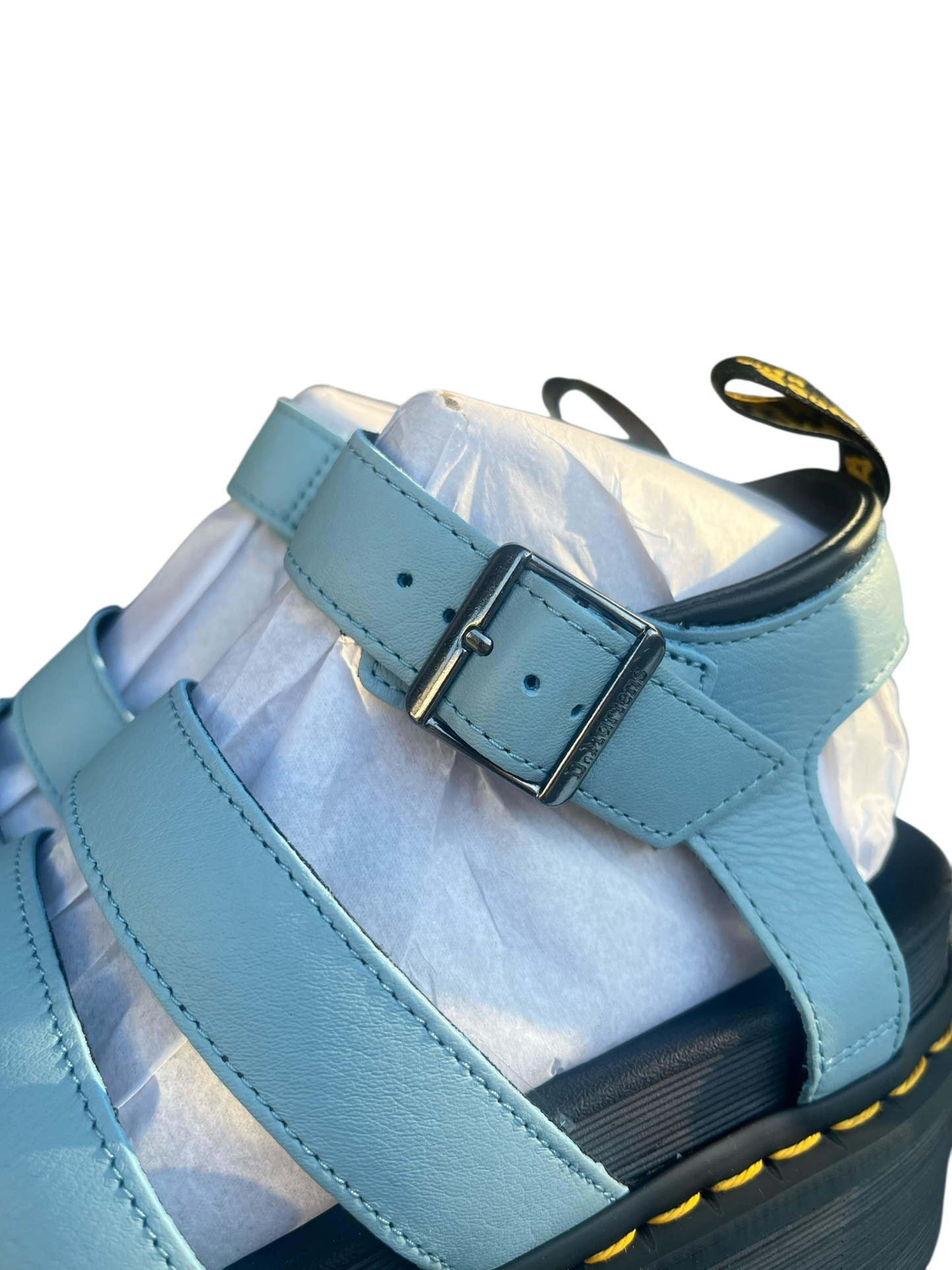 Dr. Martens Blaire Quad platform sandals - Card blue