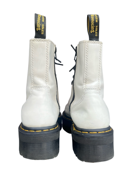 Dr. Martens Jadon platform wit