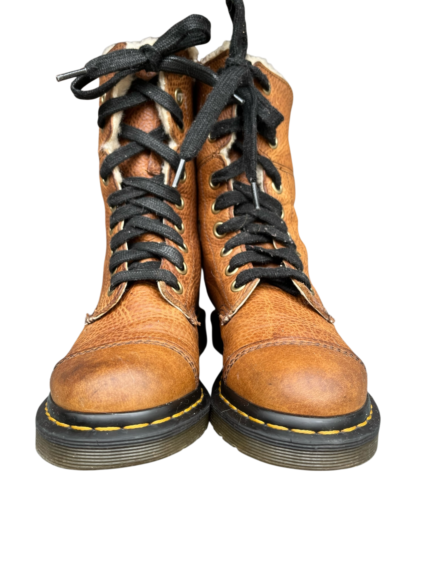 Dr. Martens Aimilita Grizzly fur lined