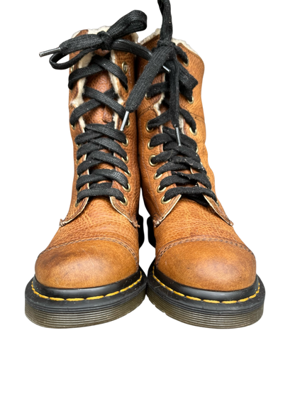 Dr. Martens Aimilita Grizzly fur lined